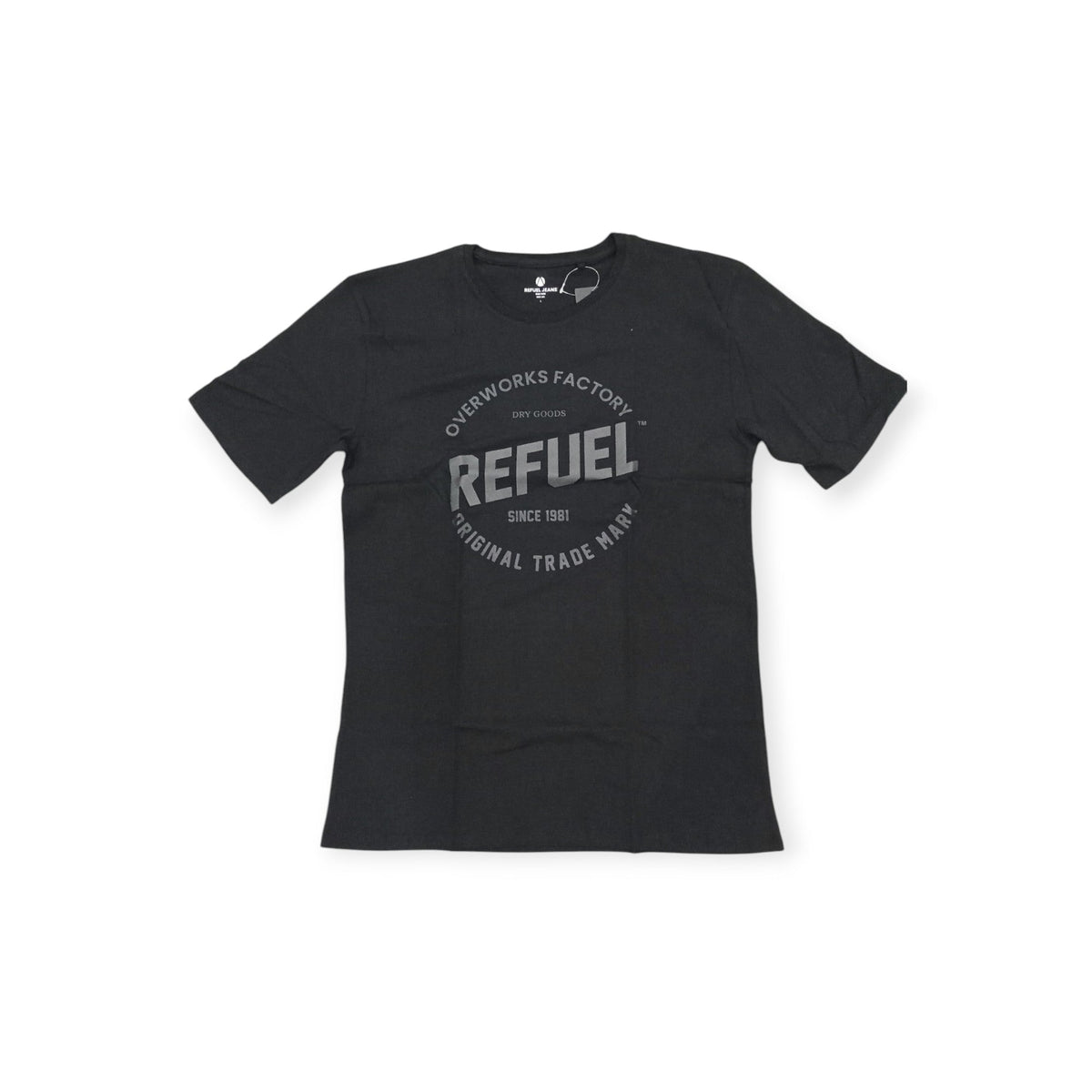 Refuel T Shirt Refuel Men's T Shirt Black
