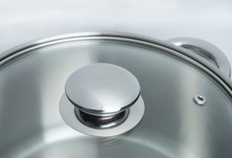 Salton POTS Salton Stainless Steel Casserole 24cm SSC24 (4777076490329)