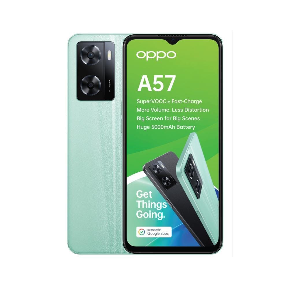 Oppo Smart Phones Oppo A57 64GB Dual Sim - Glowing Green (7236622712921)