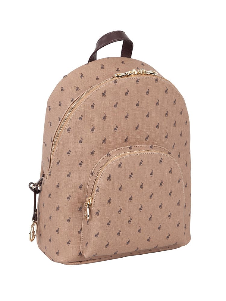 Polo Backpack Polo Signature Back Pack Camel (7229942562905)