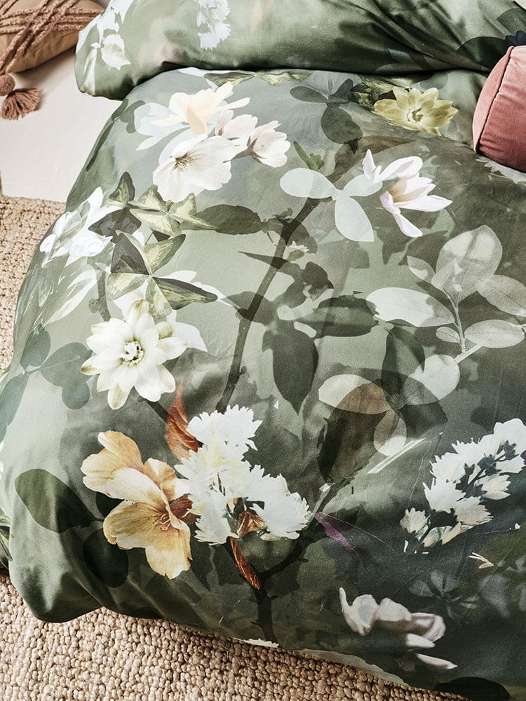 Linen House Duvet Cover Linen House Jade Rosalia Duvet Cover Set (4673195016281)