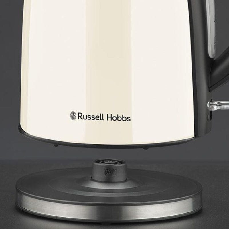 Russell Hobbs KETTLE Russell Hobbs 1.7 Litre Cream Stainless Steel Kettle Rhck08 (6590981308505)