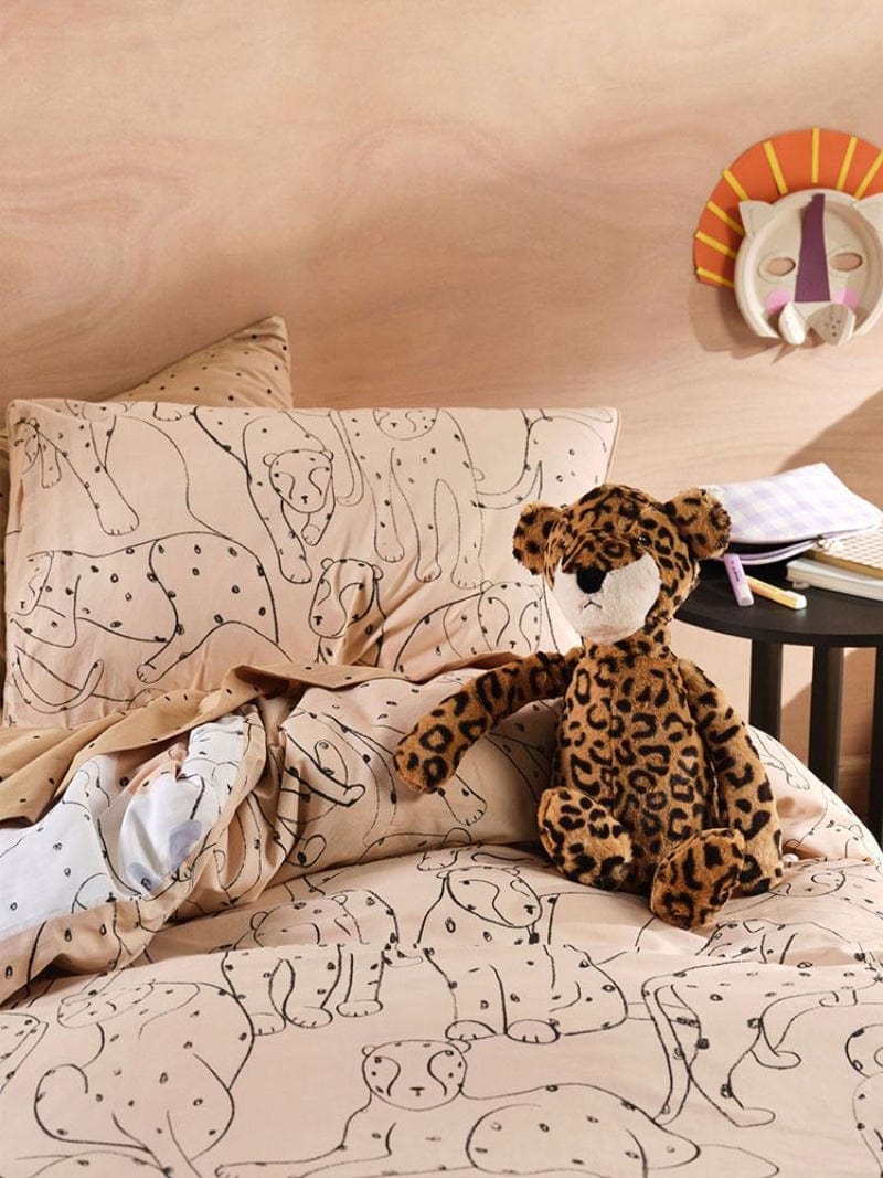 Linen House Duvet Cover Single Linen House Big Cats Duvet Cover Set (6943863275609)
