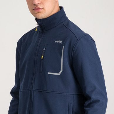 Jeep Puffer Jacket Jeep Zip Through Soft Shell Jacket (7300794581081)