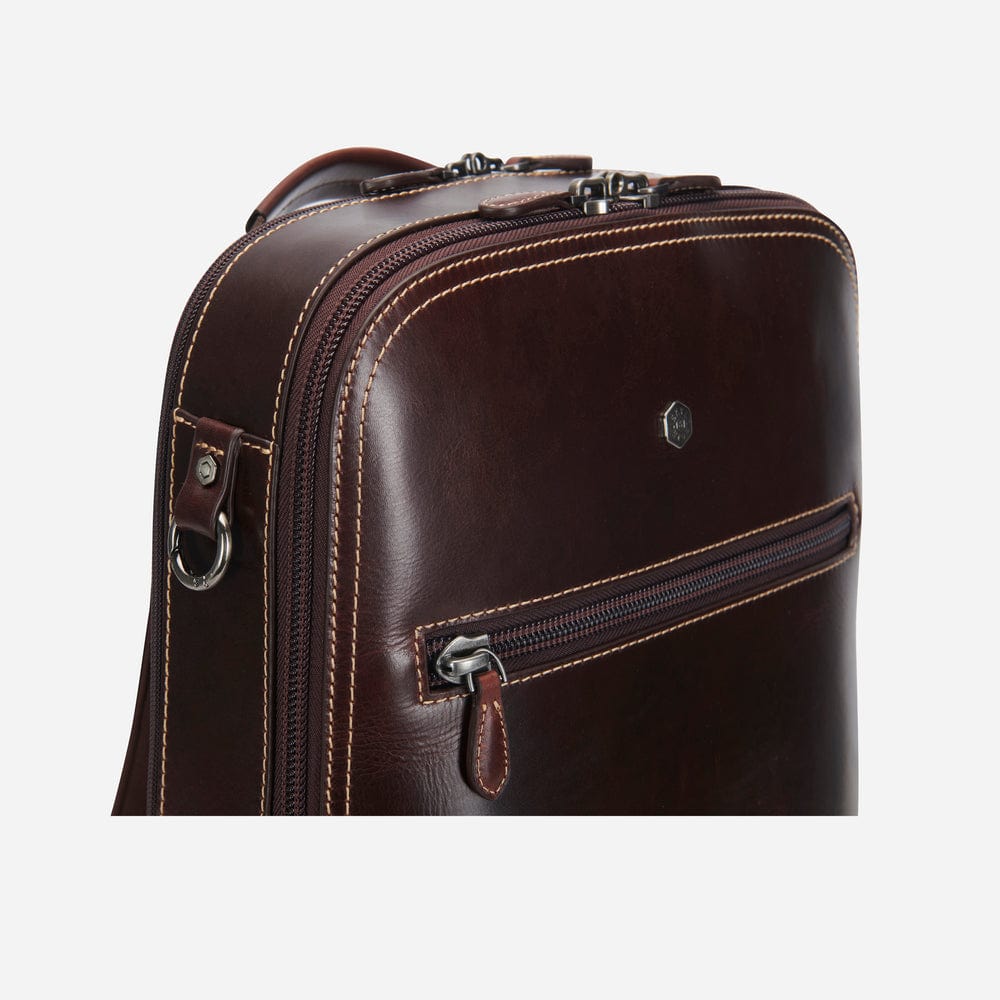 Jekyll & Hide Laptop Backpack Jekyll & Hide Ofxord Double Compartment 15'' Laptop Backpack Tobacco (7534224867417)