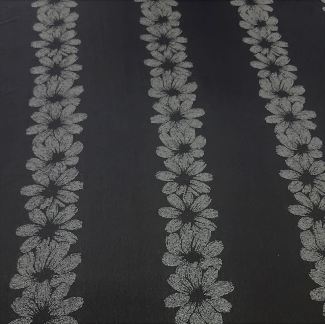 ABAYA Dress Fabrics Abaya Fabric Daisies 160cm (7312764043353)