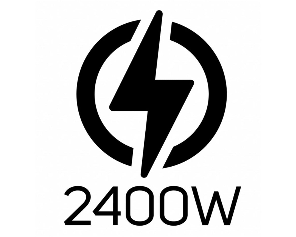 Taurus Hair Dryer Ac Motor Black 2 Speed 2400W Shining 2400 Ionic 900386