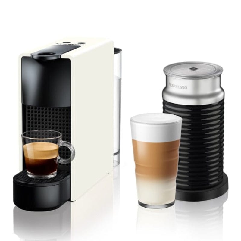 Nespresso COFFEE MACHINE Nespresso Essenza Bundle 1450W Mini Automatic Espresso Machine White (7001400672345)