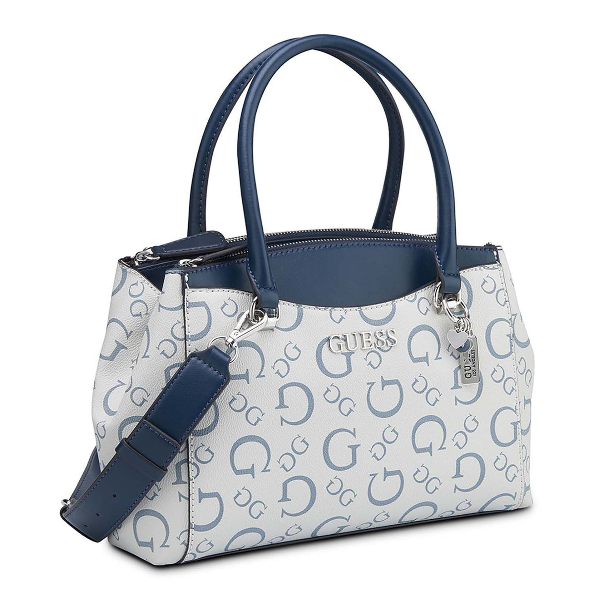 Guess Westfield Satchel Handbag Bone HH981906