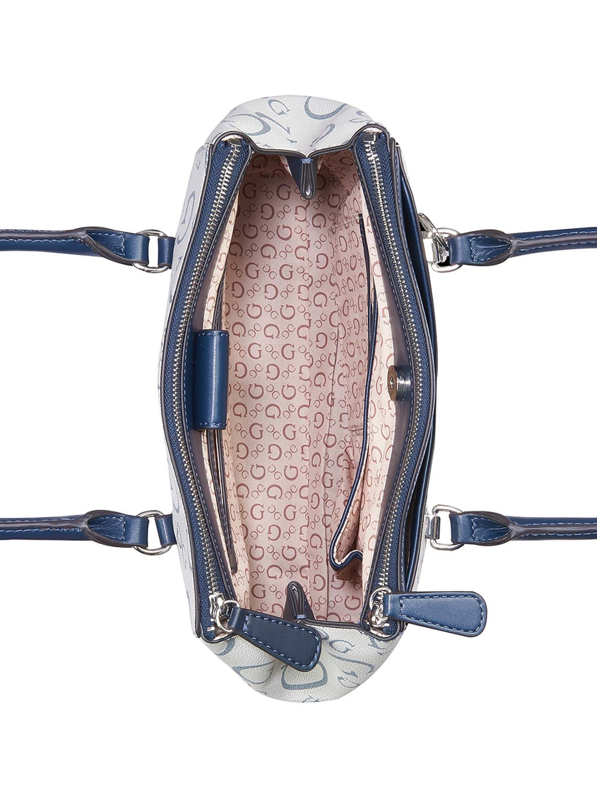 Guess Westfield Satchel Handbag Bone HH981906