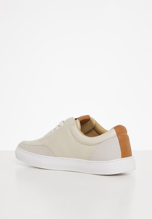 Polo Sneakers Polo Suede Contrast Sneaker Stone (7131709341785)
