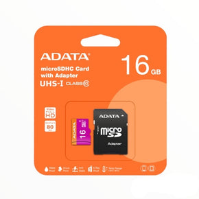 ADATA Memory card 16GB Adata Class 10 Micro SDHC (7610853523545)