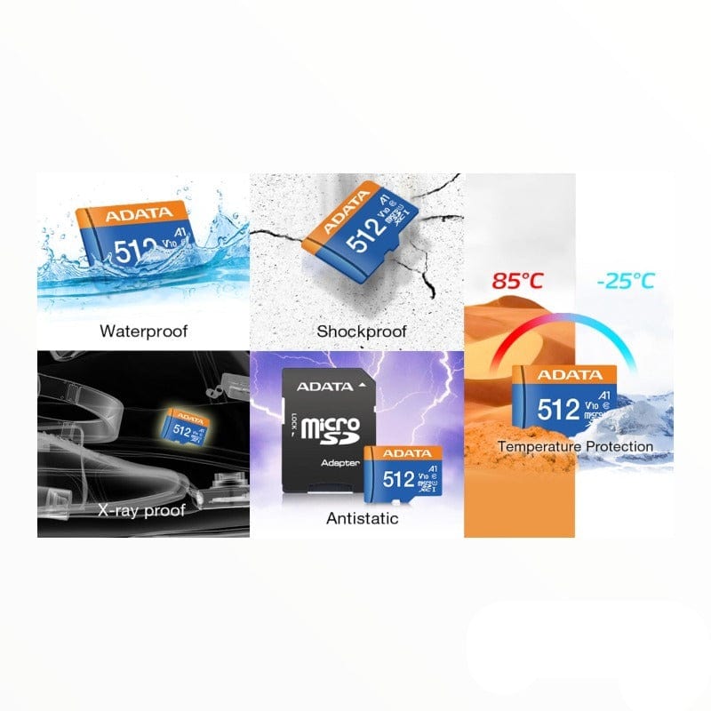ADATA Memory card Adata Micro SDXC+Adapter Class 10 UHS (7612752232537)