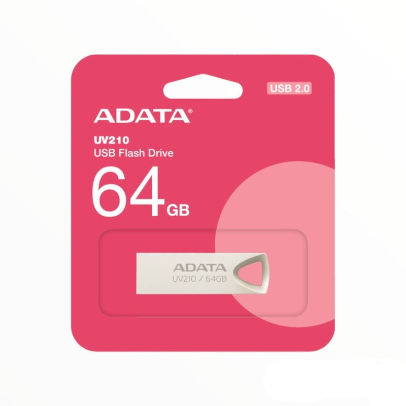 ADATA Usb Flash Drive 64GB Adata Compact USB 2.0 UV210 (7619425304665)