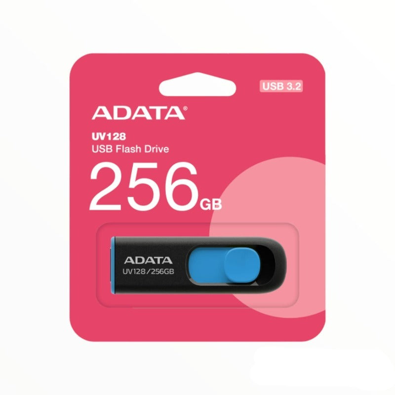 ADATA Usb Flash Drive Adata Retract USB 3.2 UV128 (7619460661337)