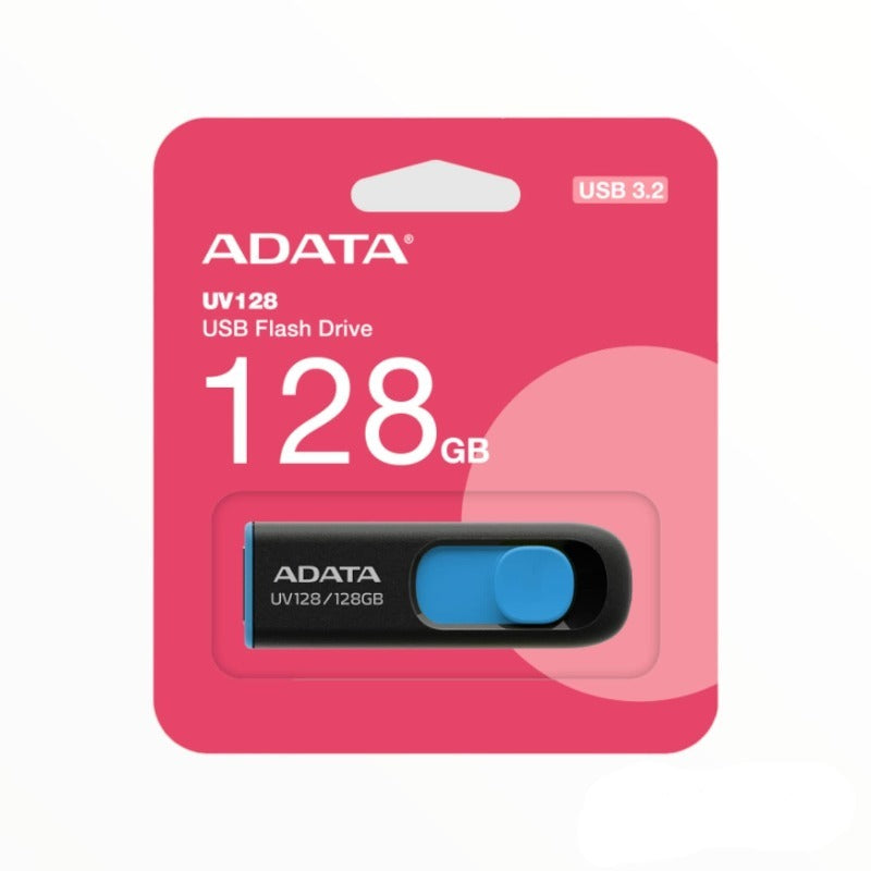 ADATA Usb Flash Drive Adata Retract USB 3.2 UV128 (7619460661337)