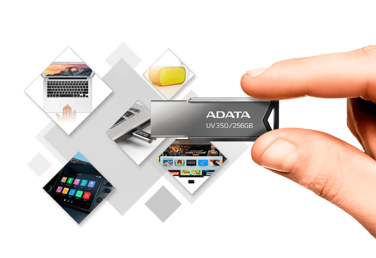 ADATA Usb Flash Drive Adata USB 3.2 UV350 (7619527376985)