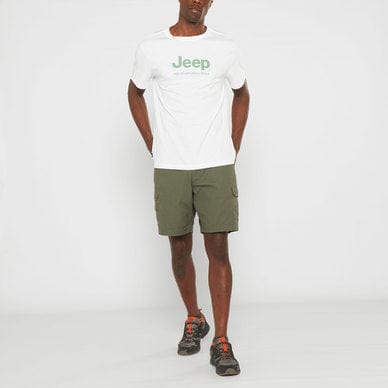 Jeep T Shirt Jeep Crew Neck Tee White (7653173067865)