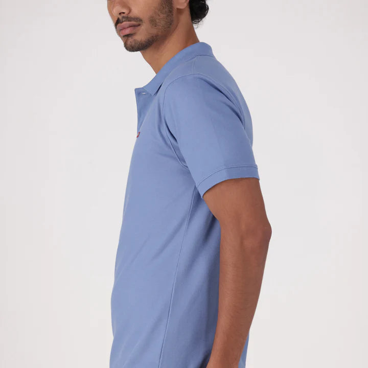 Levi'S Men’S Slim Housemark Polo Shirt - Blue
