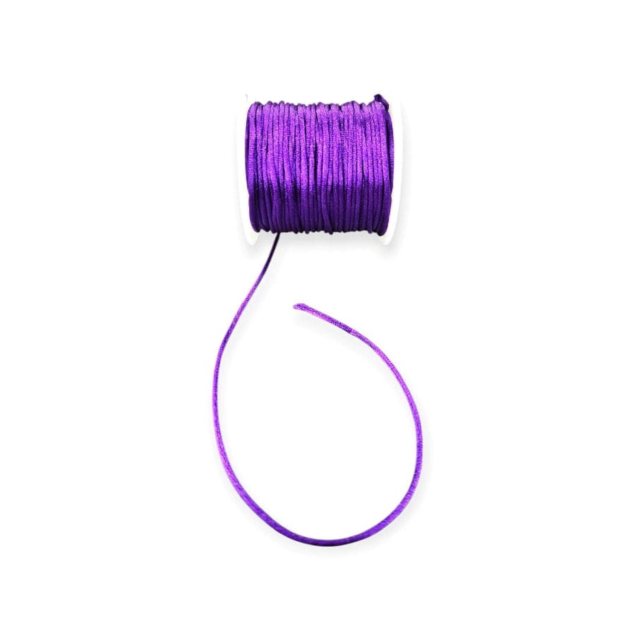 CORD Habby Purple Tinkly Silk Cord