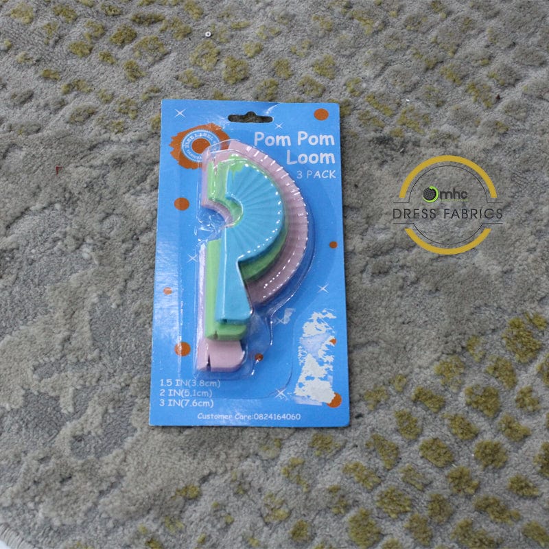 KNITTING Habby Pom Pom Marker 3pc (7056761585753)