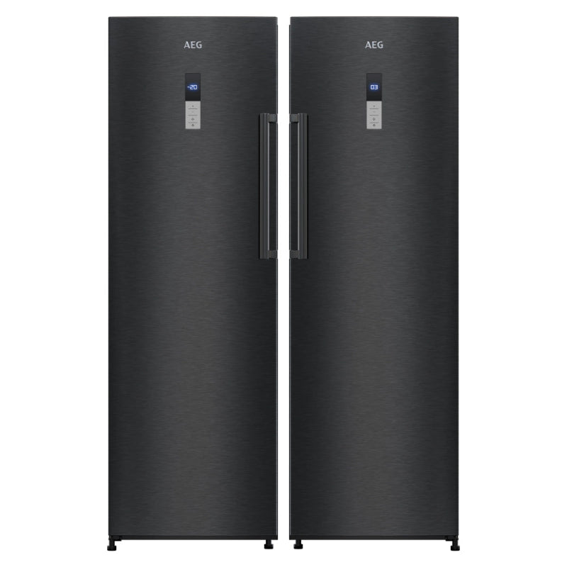 AEG Fridge/Freezer AEG ZA360SDUFB1 360L UPRIGHT FRIDGE BLACK