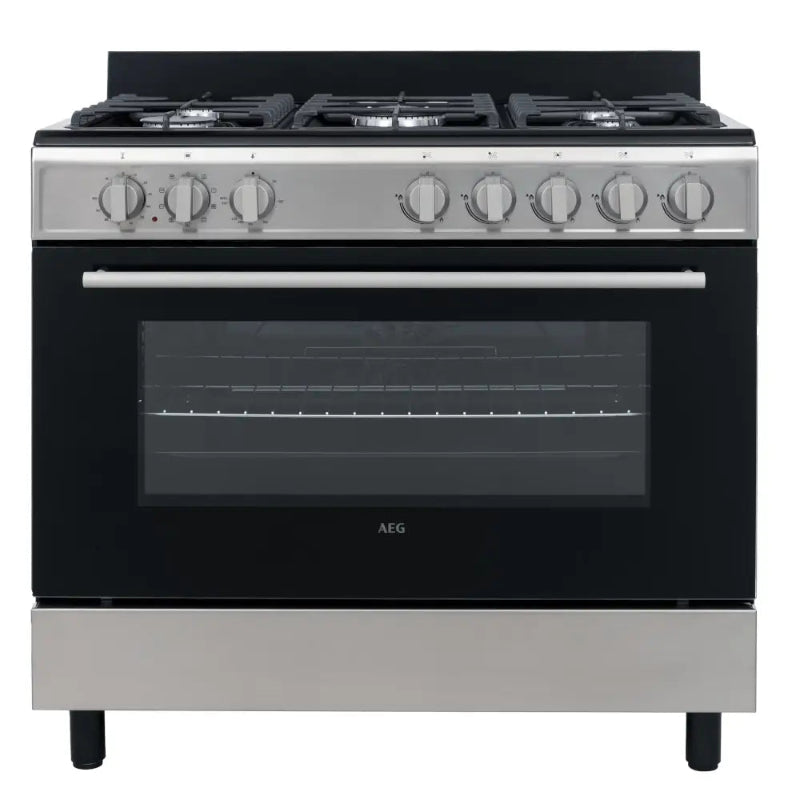 AEG Gas Stove AEG 90cm Stainless Steel Gas And Electric Oven Stove AEGZA90GES1