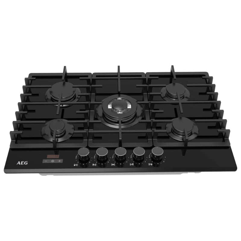 AEG 75cm Gas on Glass Hob AEGZA75BIH1.