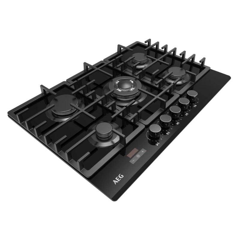 AEG 75cm Gas on Glass Hob AEGZA75BIH1.