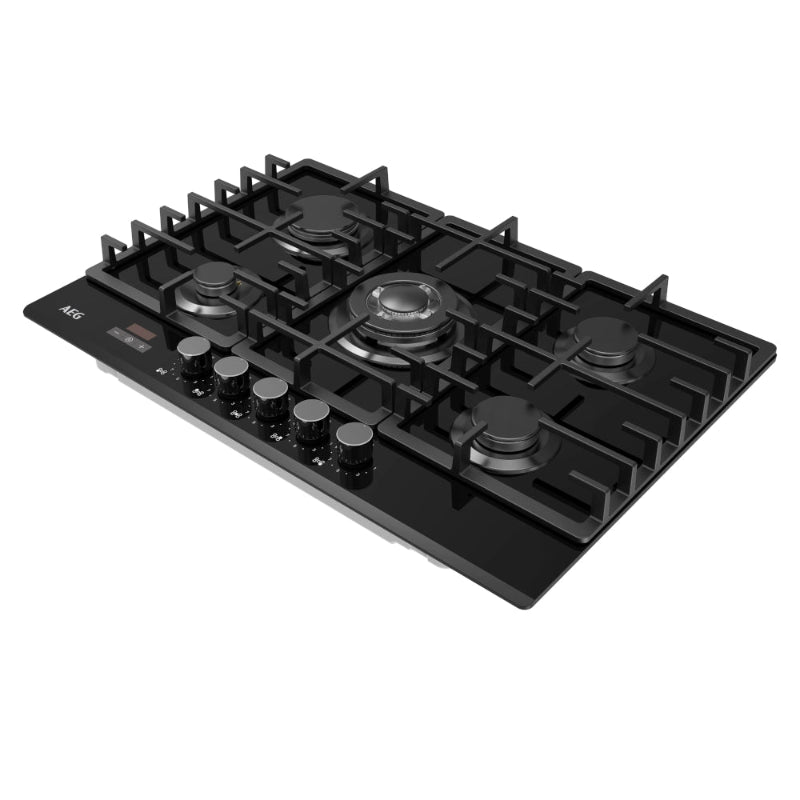 AEG 75cm Gas on Glass Hob AEGZA75BIH1.