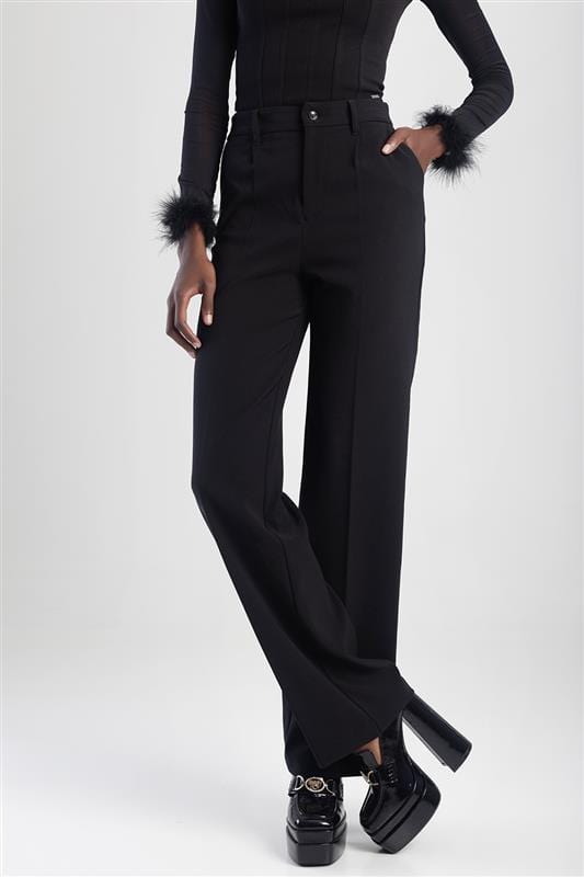 Sissy Boy Sissyboy Ladies High Waist Trouser  Black (7335950286937)