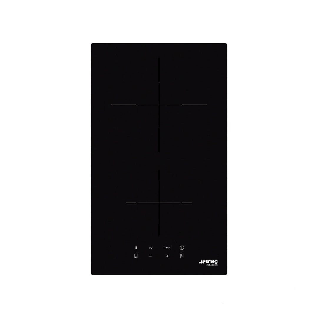 smeg Induction Cooker Smeg 30CM Black Domino Induction hob – SI2321D (7505020289113)