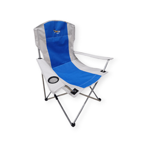 Afritrail Outdoors AfriTrail Oryx Deluxe Folding Armchair 120kg Blue (7425162018905)