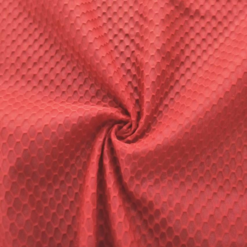 AIRTECH Dress Fabrics Red Bonded Airtech Fabric 150 cm (6558237950041)