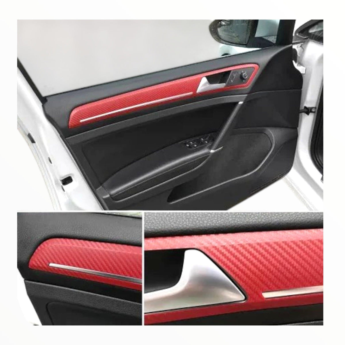 Ali's Electronics Carbon Fibre 3D Carbon Fiber Vinyl Wrap Sheet 130 cm