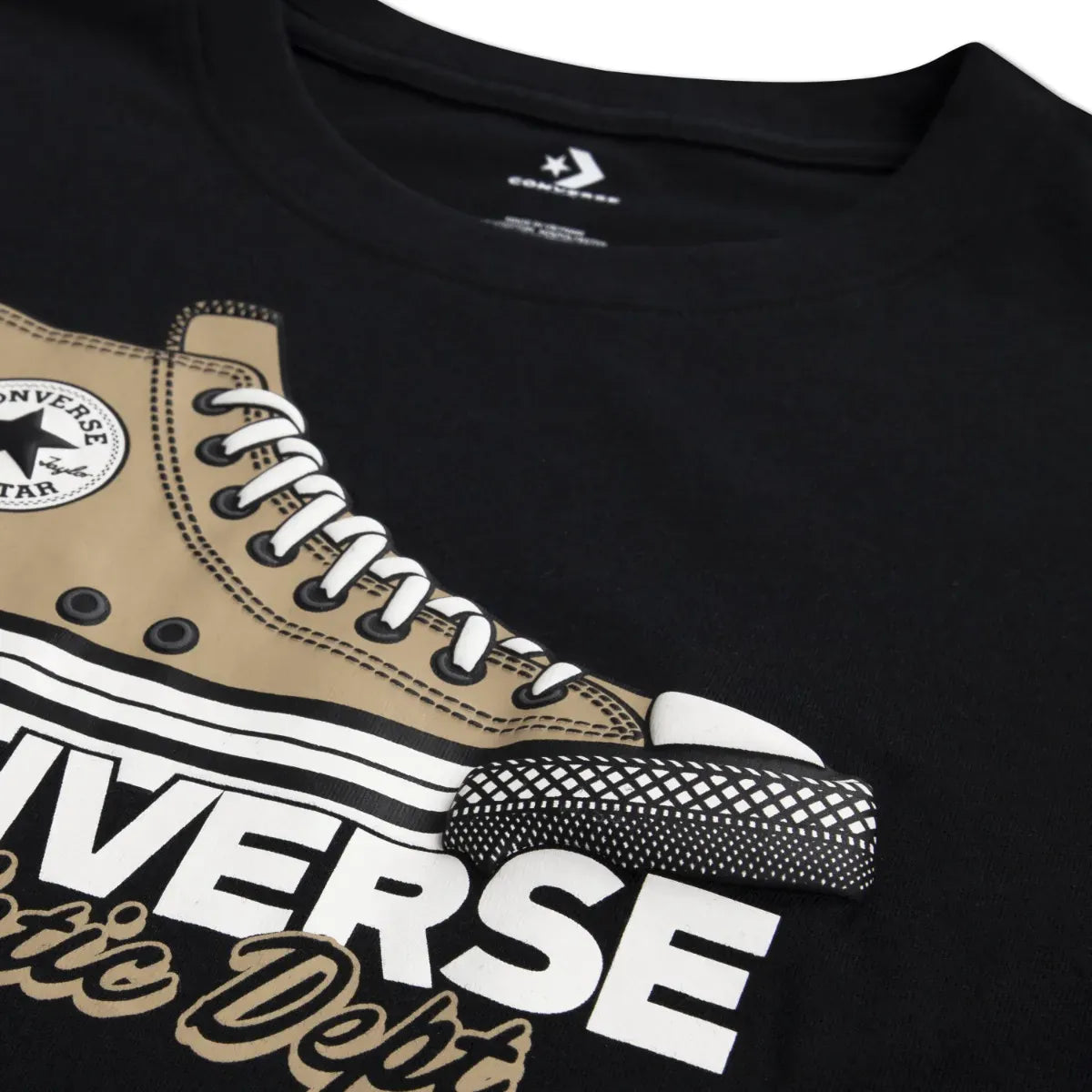 Converse Sneaker Graphic Tee Youths-Black 9CH948