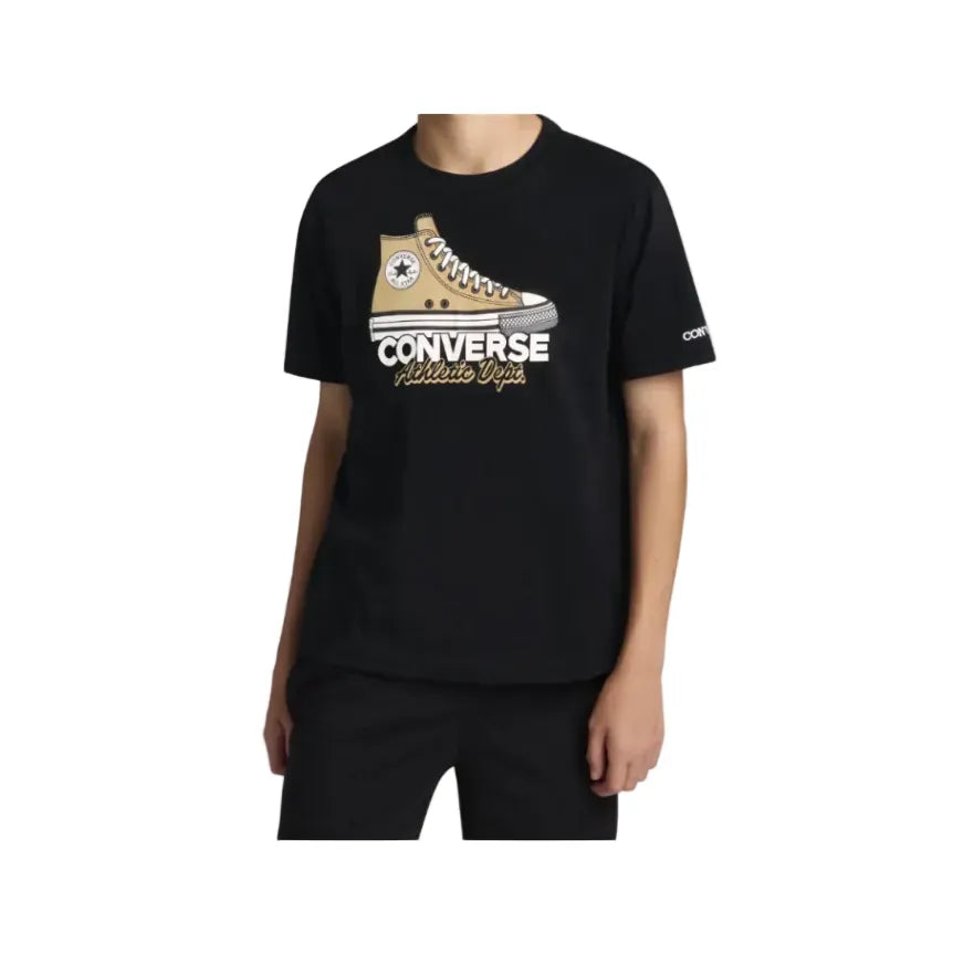 Converse Sneaker Graphic Tee Youths-Black 9CH948
