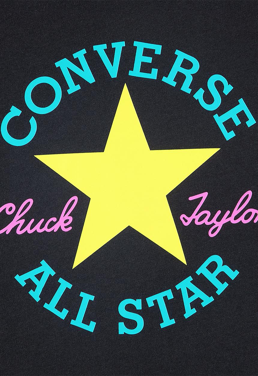 All Star Converse Sneaker Converse Youth Cnvb Dissected Chuck Patch Ss - Black/Neon Mantis-9CD483
