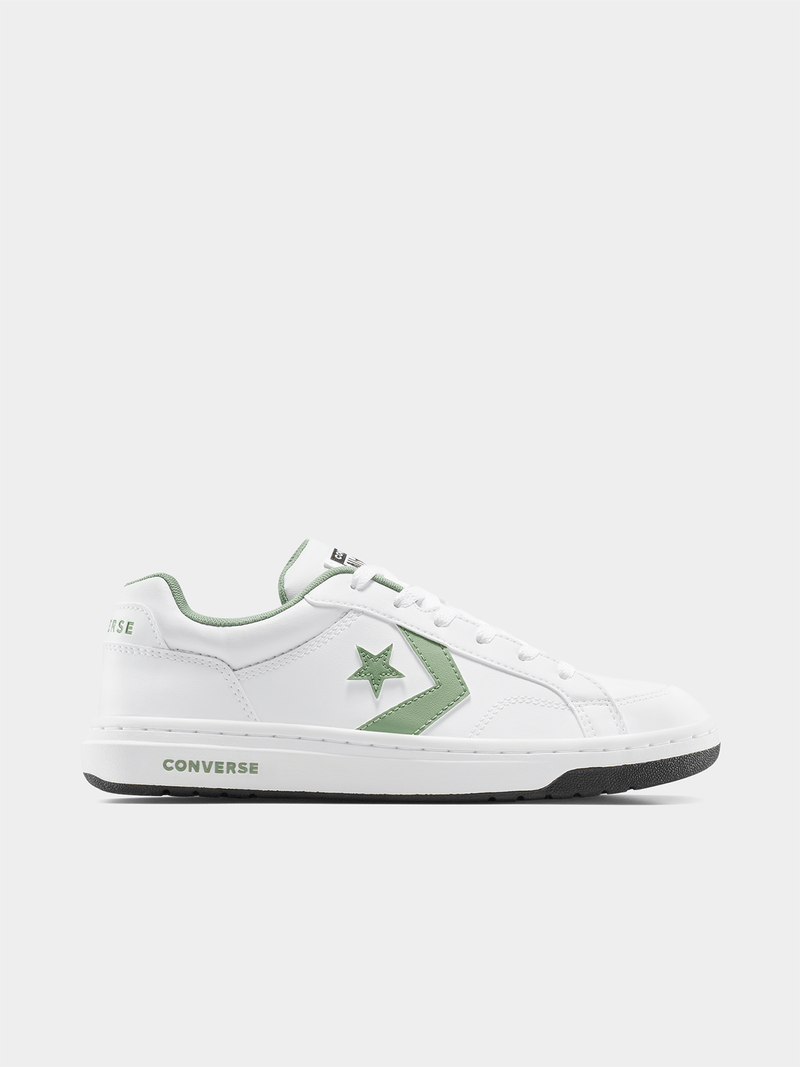 All Star Converse Sneakers 3 Converse Men's Pro Blaze Low White/Green Sneaker