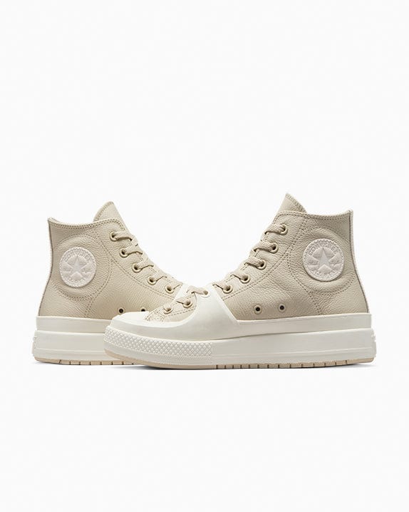 All Star Converse Sneakers Chuck Taylor All Star Construct Leather Play On Sport Hi (7764549566553)