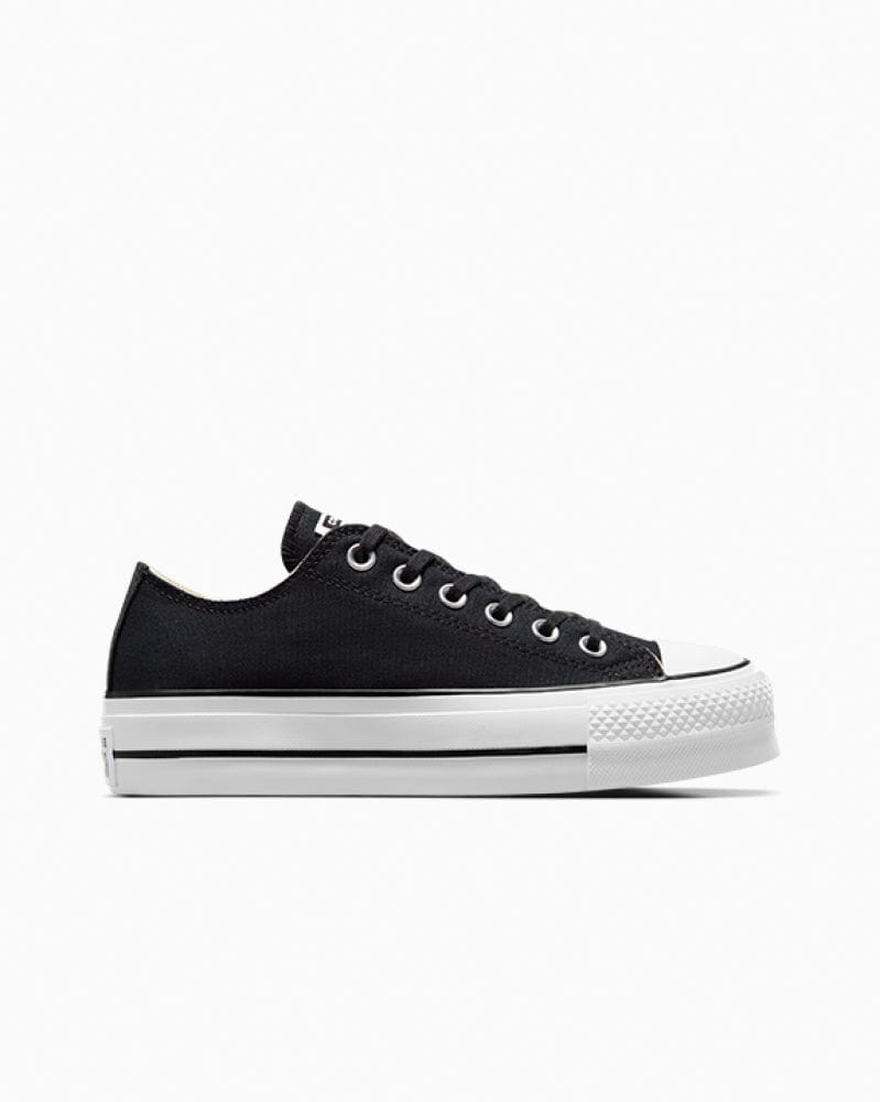 All Star Converse Sneakers Converse Chuck Taylor All Star Lift Lo Canvas Black (7799674929241)