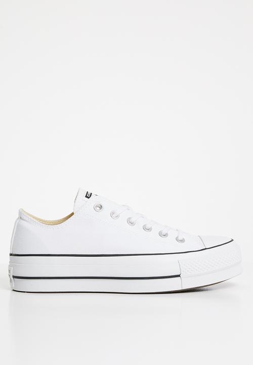 All Star Converse Sneakers Converse Chuck Taylor All Star Lift Lo Canvas White (7799689216089)