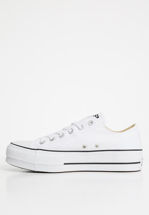All Star Converse Sneakers Converse Chuck Taylor All Star Lift Lo Canvas White (7799689216089)