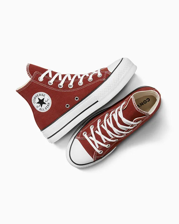All Star Converse Sneakers Converse Chuck Taylor All Star Lift Platform Red/White