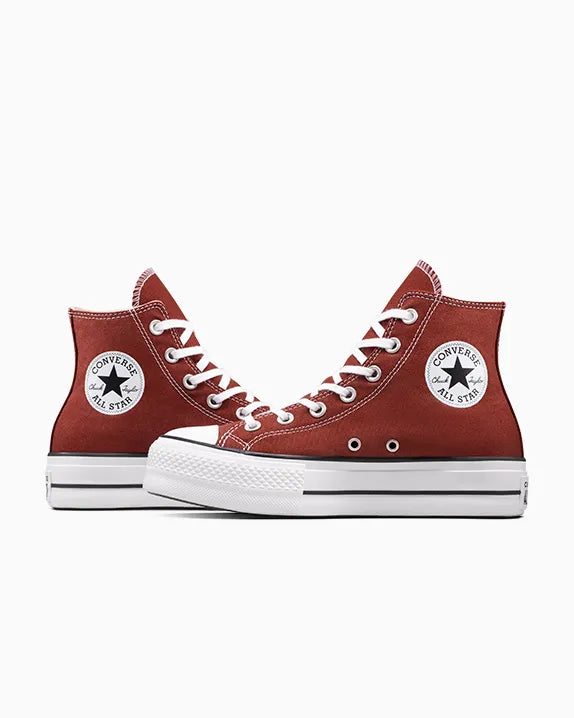 All Star Converse Sneakers Converse Chuck Taylor All Star Lift Platform Red/White