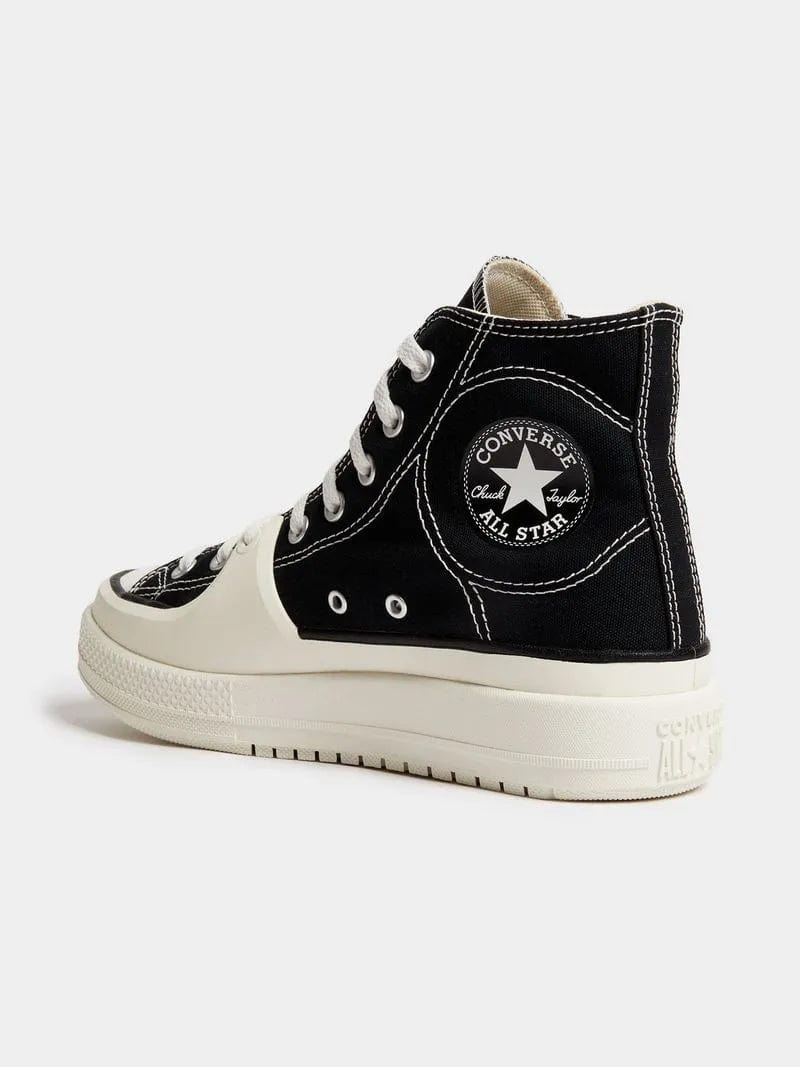 All Star Converse Sneakers Converse Men's CTAS Construct Hi Black/White Sneaker (7764555759705)