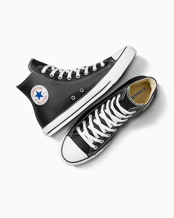 Converse Unisex Chuck Taylor All Star Classic Leather -Black 132170C