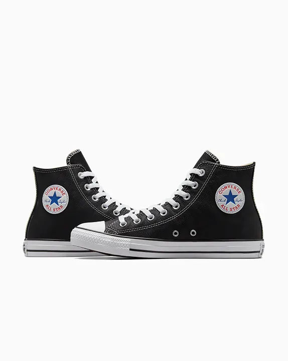 Converse Unisex Chuck Taylor All Star Classic Leather -Black 132170C