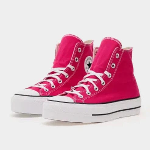 All Star Converse Sneakers Converse Womens Chuck Taylor All Star Lift Platform Pink/White (7825301045337)
