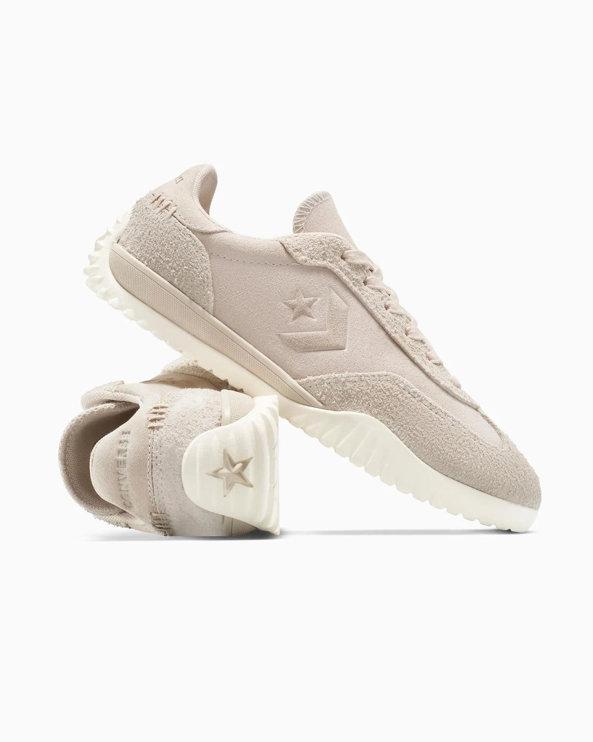 All Star Converse Sneakers Unisex Converse Run Star Trainer Colourful Suede Low Top Papyrus